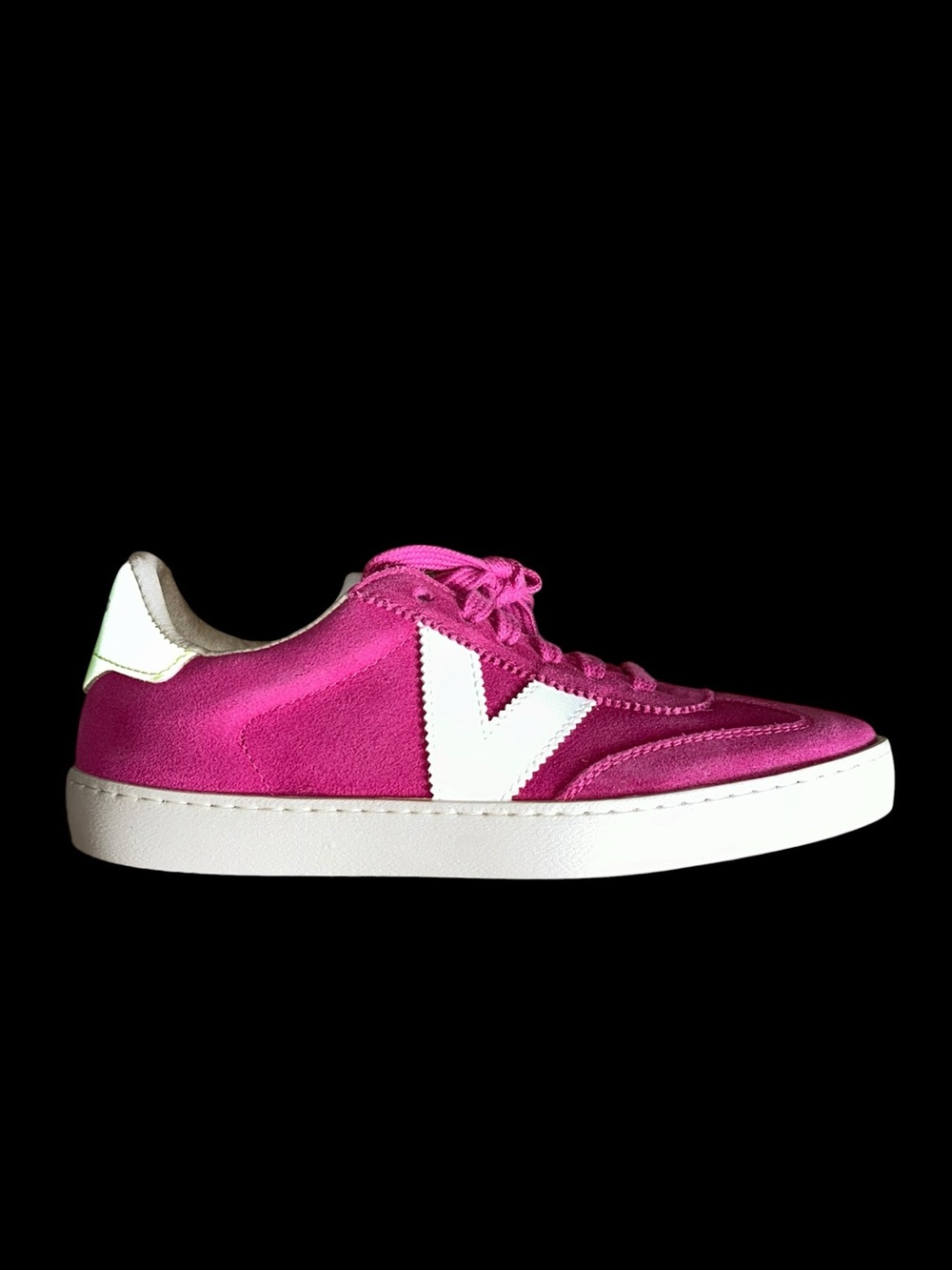 Victoria Berlin Damen Fucsia Suede Sneaker Size 38 NWOB Lifestyle Trainers